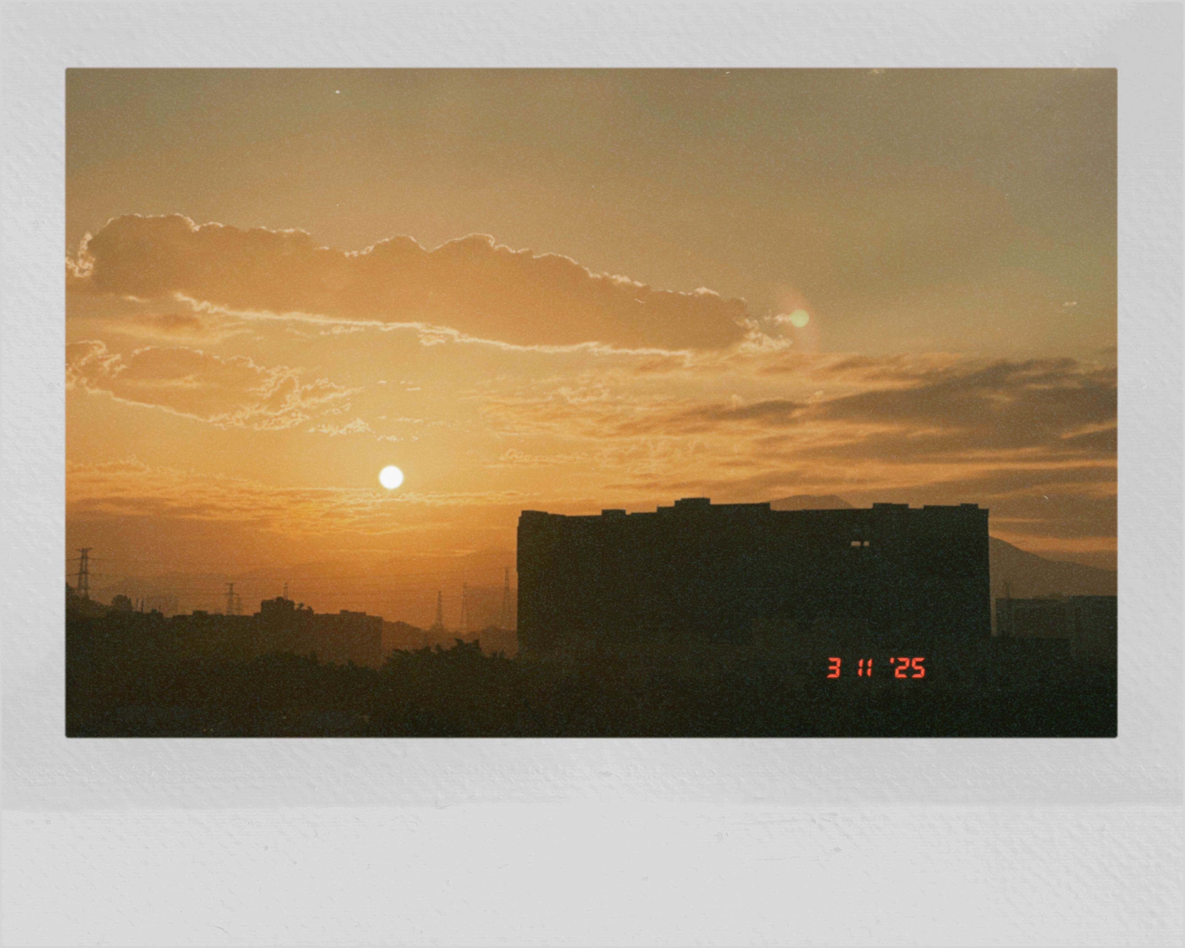 2024.03 Shenzhen, Sunrise out of window
